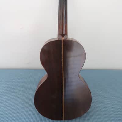 Antique 1890s Unknown Classical Baroque Parlor Guitar Exquisite Inlays Wood Rosewood Mahogany Martin Regal Washburn Possibly Made By Aubry-Maire or Jérôme Thibouville-Lamy (J.T.L.) Mirecourt, France image 14