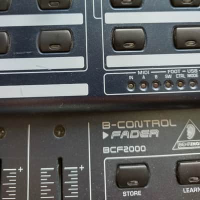 Behringer B-Control BCF2000 USB MIDI DAW Fader Controller 2010s - Standard image 6