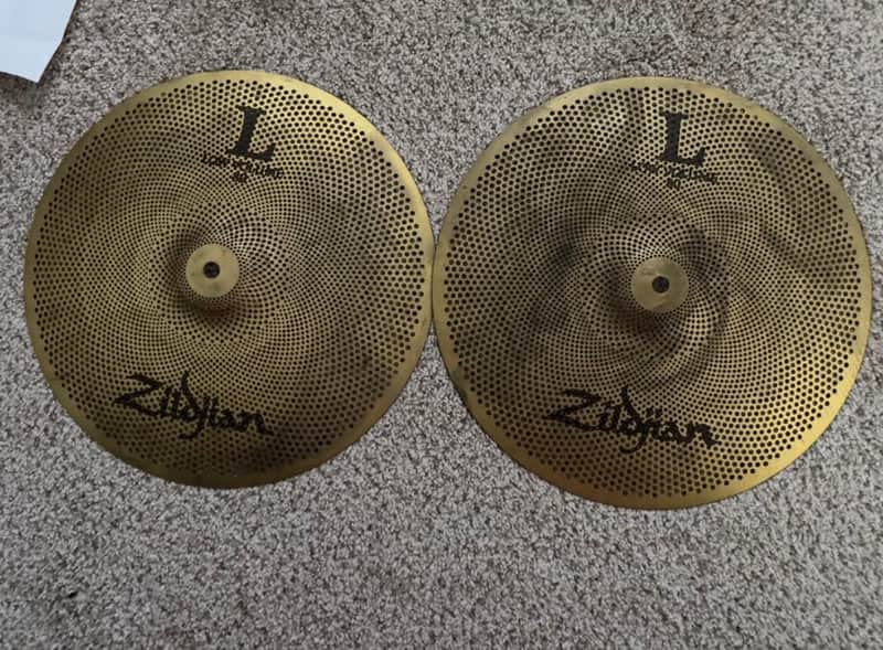 Zildjian LV468 L80 Low Volume Box Set 14/16/18" Cymbal Pack 2015 - Present - Buffed Bronze image 1