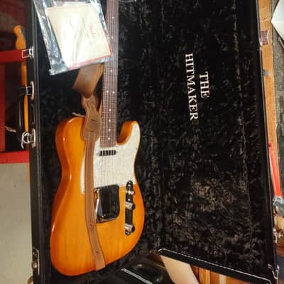 Fender American performer telecaster 2024 certificate of authenticity- Lacquer finish sunset image 1