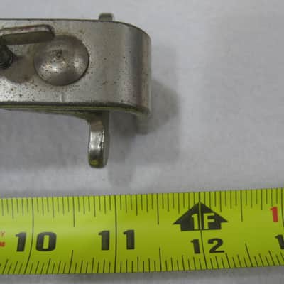 Leedy Hoop Mount Bass Drum Paddle Muffler (TDG-U-12313) 40's/50's - Nickel Plated image 2