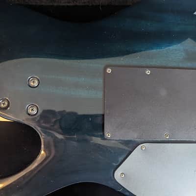 Ibanez S7420FM 1999-2000 - Translucent teal image 7