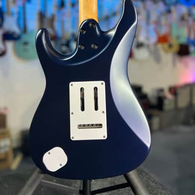 Ibanez Prestige AZ2203N Electric Guitar - Dark Tide Blue Flat with Ibanez Case, Get Plek'd! 047 image 10