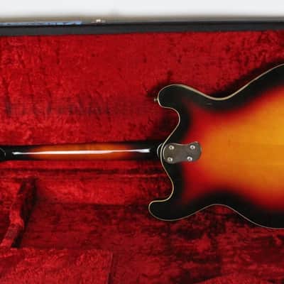 RARE 1966-1967 Vintage Mosrite Combo Sunburst Rosewood Fingerboard USA 1960s Original Bakersfield Era Semie Moseley period image 10
