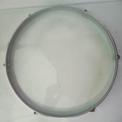 *Milestone 12" Die-Cast 6-Lug Tom Drum Rim Hoop Vintage 80s Chrome Tempus Canada image 4