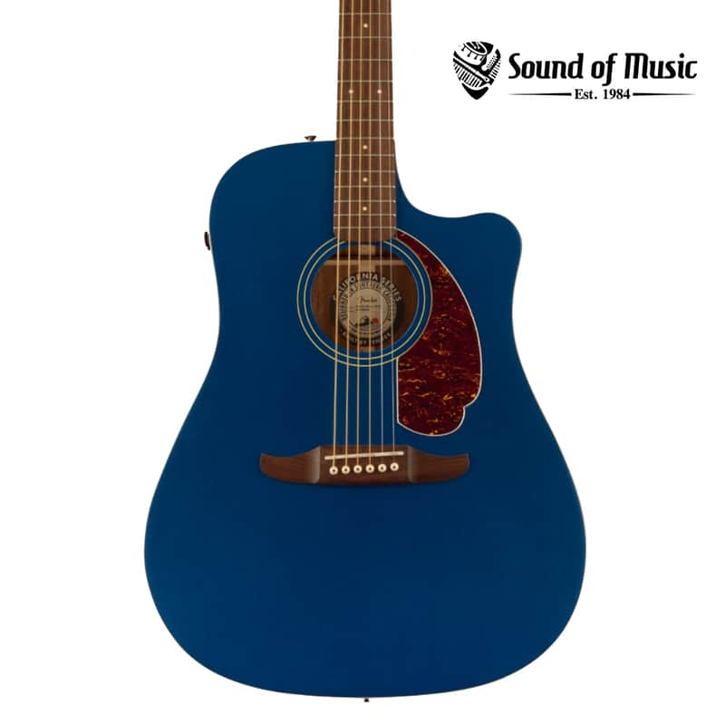 Fender Redondo Player Acoustic-Electric Guitar - Lake Placid Blue image 1