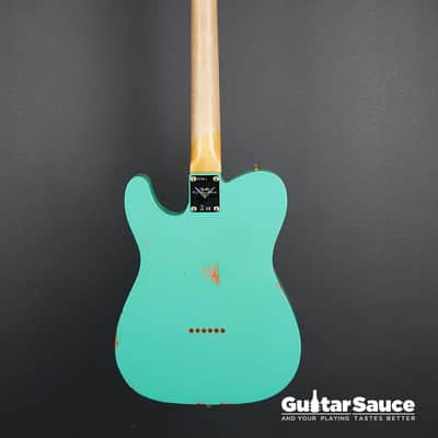 Fender Custom Shop 64 Telecaster Relic Aged 2024 - Sea foam Green (Cod.1840NG) image 12