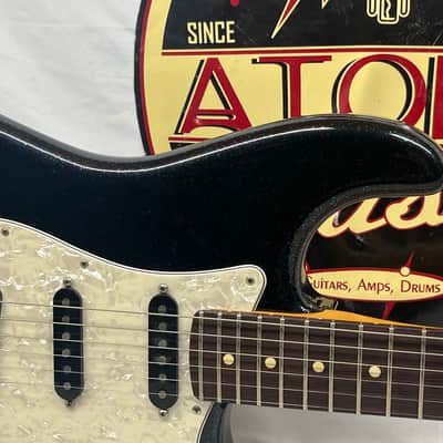 Fender 70th Anniversary Player Stratocaster strat Electric Guitar - Nebula Noir image 3