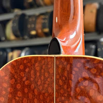 2012 Tony Graziano Tenor Ukulele #602 – Redwood / Figured Lacewood – Abalone – HSC image 13