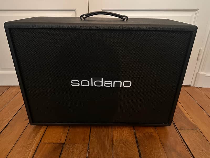 Soldano 2x12 Straight Classic 2022 - BLACK TOLEX image 1