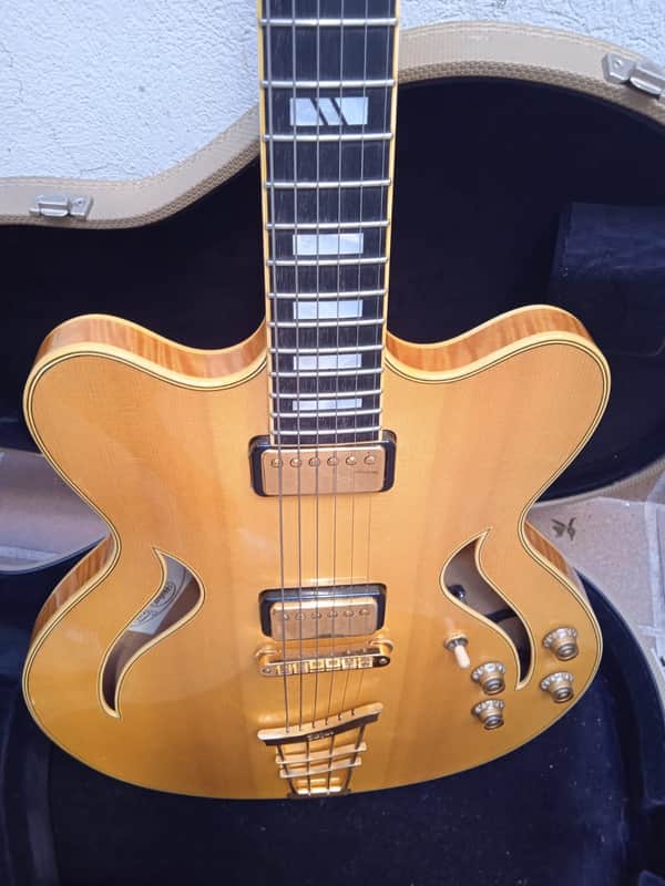 2003 Höfner Hofner Verythin Very Thin Classic handmade in Germany natural image 1