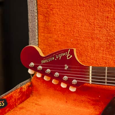 Fender Mustang 1970 Competition Red -VIDEOSOON- image 8