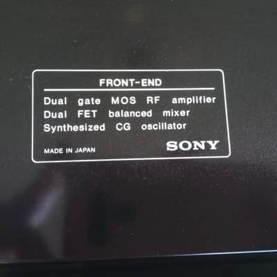 Sony ST A7B FM Stereo Tuner 1977 - 1981 - Black image 17