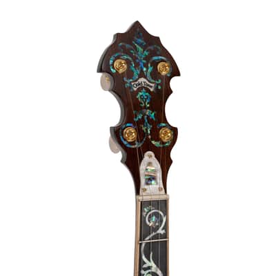 Gold Tone OB-300 Orange Blossom Banjo — Gold-Plated Beauty, Tree of Life, New | Banjo Warehouse image 4
