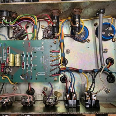 MARSHALL JMP2104 2X12 MASTER MODEL 50W MK2 LEAD COMBO AMP - 1970S image 10