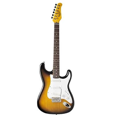 Oscar Schmidt OS-30-TS Double Cutaway 3/4 Size Mahogany Neck S-Type 6-String Electric Guitar image 2