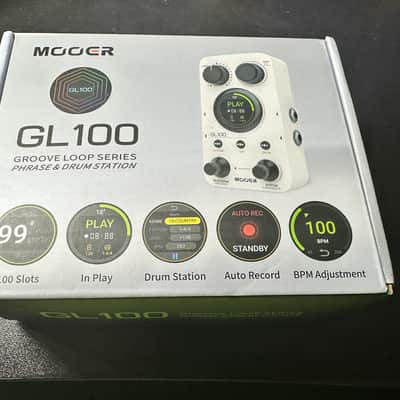 Mooer GL100 Looper 2025 - White image 3