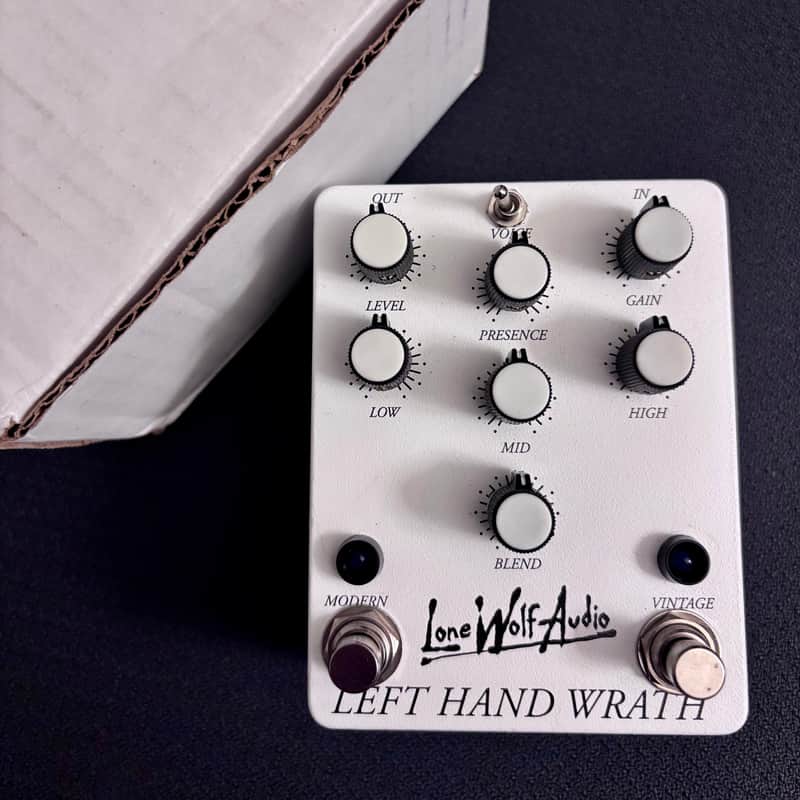 Lone Wolf Audio Left Hand Wrath Distortion Limited Edition White image 1