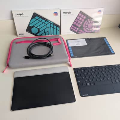 Sensel Morph MIDI Controller w/ Carrying Case, 4 Overlays, and Developers Cable image 8