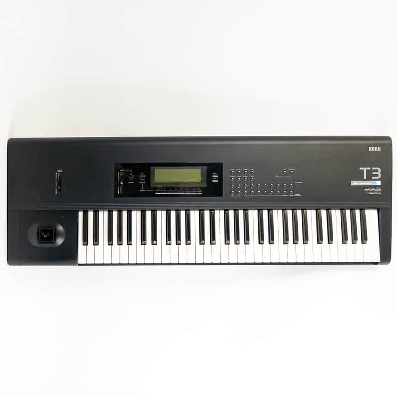 Korg T3 61-Key Workstation Synthesizer with Sequencer & Effects with Gigbag image 1