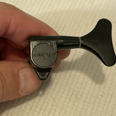 1 - 1980's Korean Era Kramer Bass Guitar Tuning Peg Tuner Machine Head 14MM image 5
