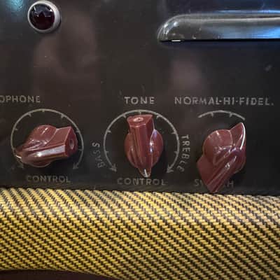 Vintage 1940s/1950s Tube Amp - Tweed SAVE NOW image 4