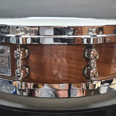 Cadeson Drum Co. 4"x14" Piccolo Snare Drum 1970's - WALNUT MAPLE BIRCH & CHERRY image 3