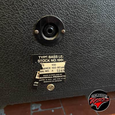 Marshall 1960 Bass 4 X12 1975 Rola T1221 True Vintage image 9