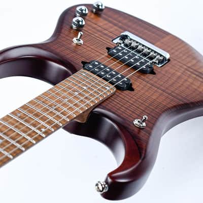 Music Man JP15 Piezo Sahara Burst Flame image 8