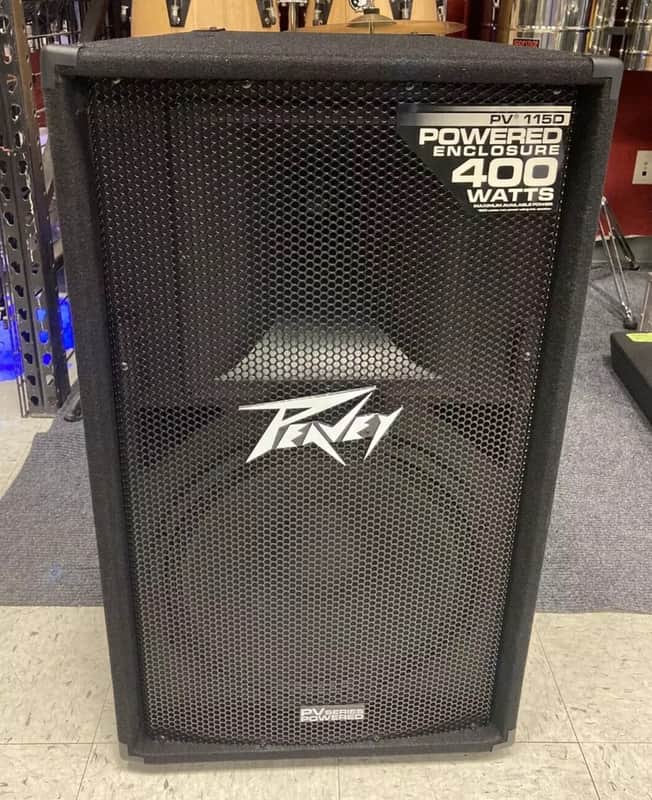 Peavey PV 115D 15" Speaker 2 Way Full Range Black image 1