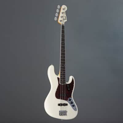 Fender American Vintage II 1966 Jazz Bass RW Olympic White - 4-String Electric Bass image 9
