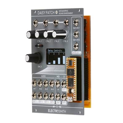 Electro-Smith Daisy Patch in 4MS POD 20HP Eurorack enclosure with power brick image 16
