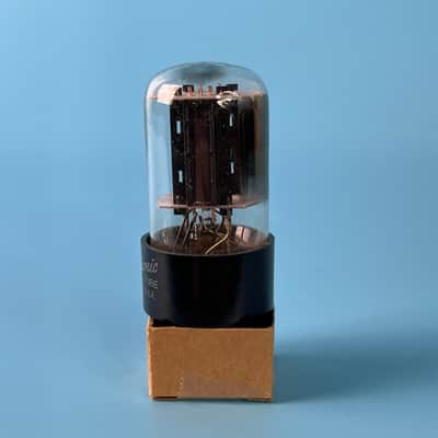 1951 General Electric 12SN7GT Vintage Black Plate Vacuum Tube! Tests Good! T561 image 2