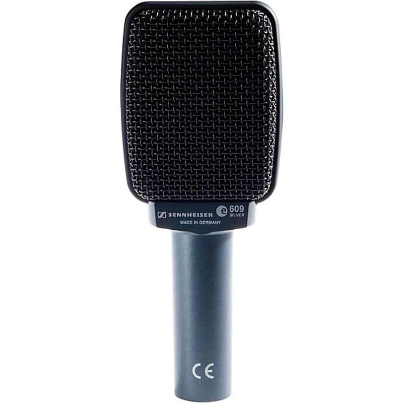 Sennheiser e609 Silver Supercardioid Dynamic Microphone 1998 - Present - Dark Gray image 1