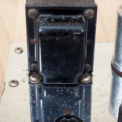 1960 Ampeg Guitaramp 518 Dolphin Special Vintage Tube Amp 1x12 Navy Random Flair image 16