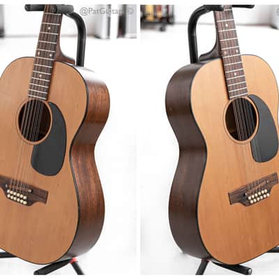 1968 Gibson LG-12 in Natural. 12 string acoustic. Vintage image 8