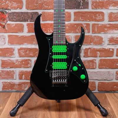 Ibanez UV7 Steve Vai Signature Black 1991 w/OHSC image 1