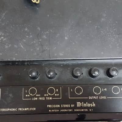 McIntosh C 22  tube pre amp 240 volts serviced image 11