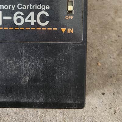 Roland M-64C Memory Cartridge for TR-707, TR-727, TR-909, JX-3P, JX-8P, JX-10
