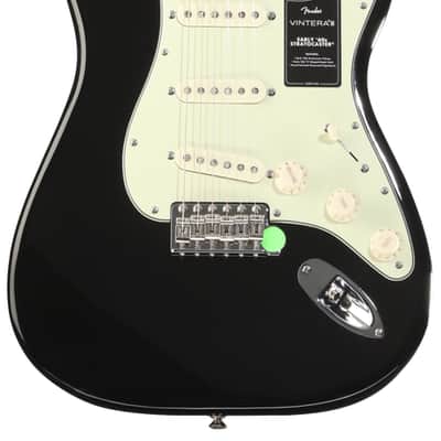 Fender Vintera III Early '60s Stratocaster Electric Guitar - Black image 1
