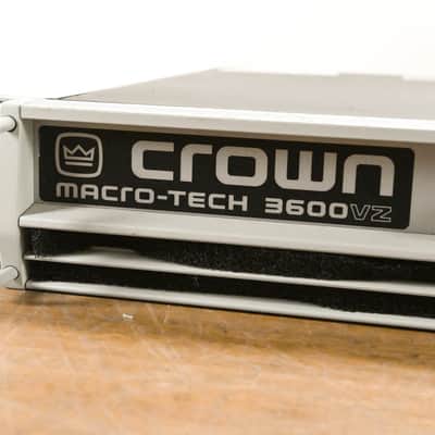 Crown Macro-Tech 3600VZ 2-Channel Power Amplifier CG0127U Bild 4