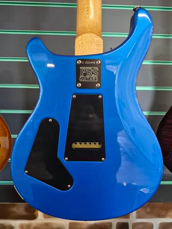 PRS CE 24 Chrome Blue 2006 Electric Guitar | Reverb