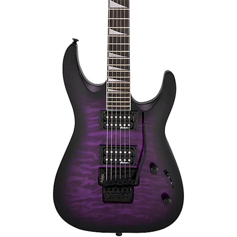 Jackson JS Series Dinky Archtop JS32Q DKA Transparent Purple Burst image 1