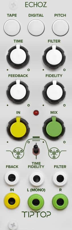 Tiptop Audio ECHOZ Time Delay Effect Collection 2019 - 2020 - Silver image 1