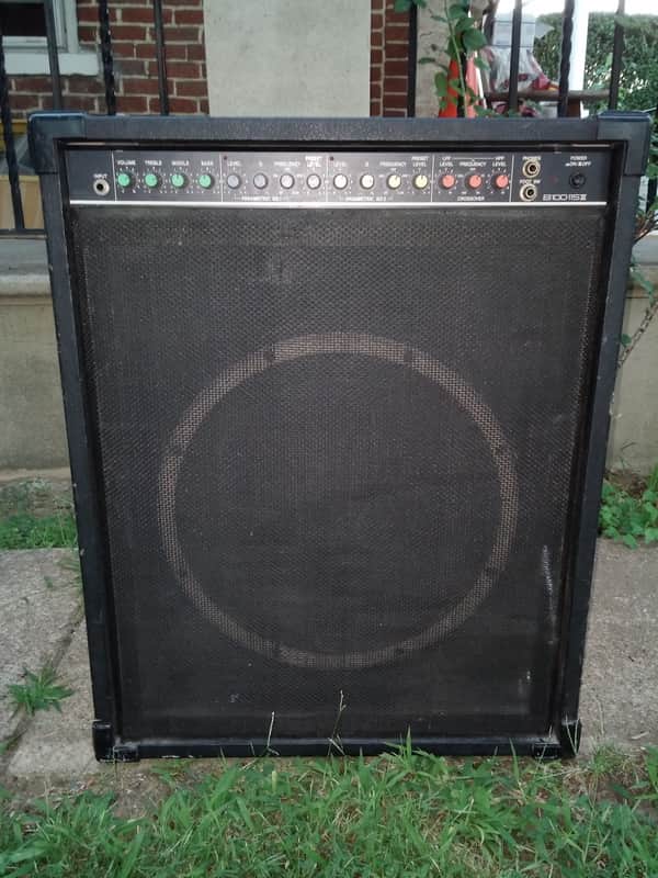 1980's Yamaha B100-115III Bass Guitar Amplifier | Reverb