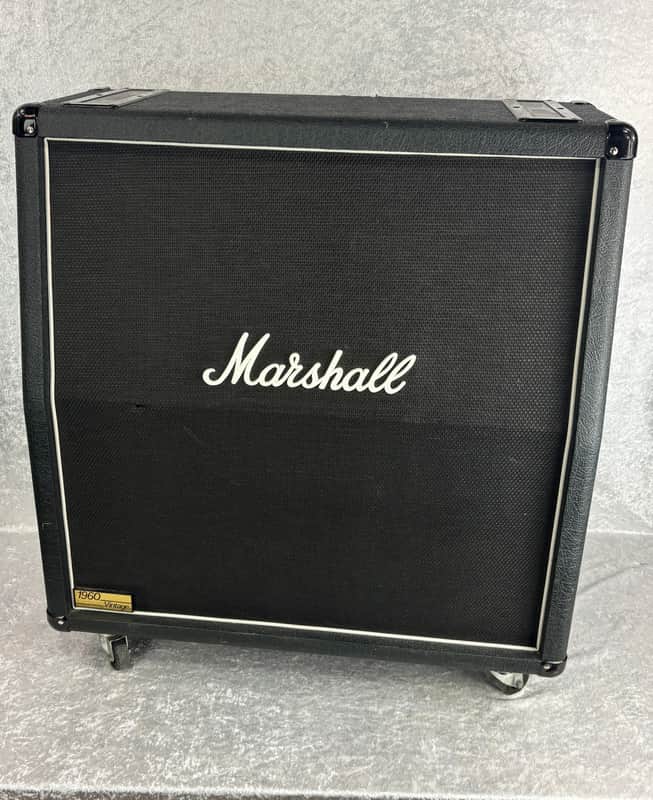 Marshall 1960AV 4x12 guitar cab cabinet w/ casters 1960 Vintage image 1