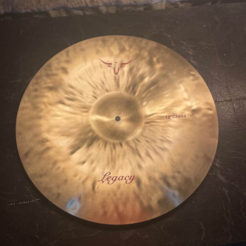 WILD BULL Legacy Series Hand Forged & Hammered 18"China Crash Cymbal image 1