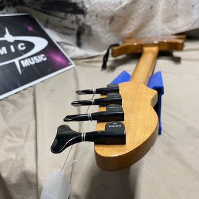 Guild USA SB-602 SB602 Pilot Bass 4-String with Case 1987 Natural image 25