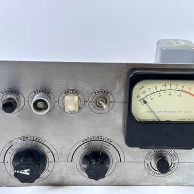 Vintage Ampex 350 Tube Mic Preamp w/ Triad Transformers image 4