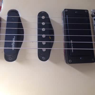 Washburn WT-4V 1980s Vintage White image 10